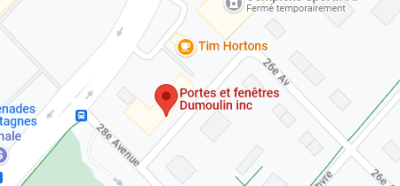 Google Map Portes et fenêtres Dumoulin